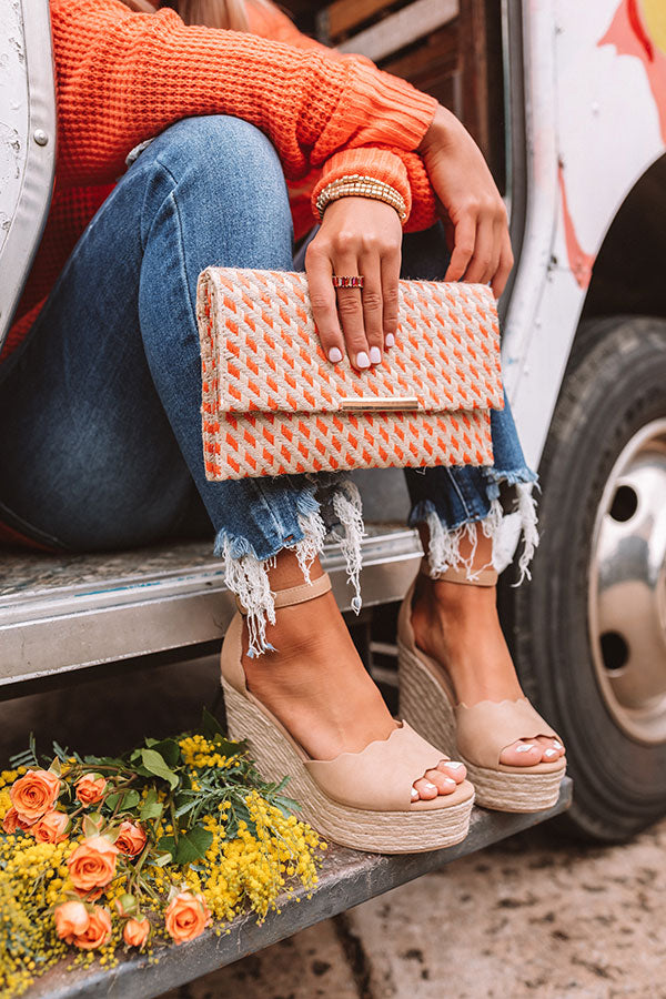 The Alaya Wedge In Tan Image - 3