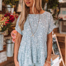 All My Love Shift Top In Airy Blue Image - 1