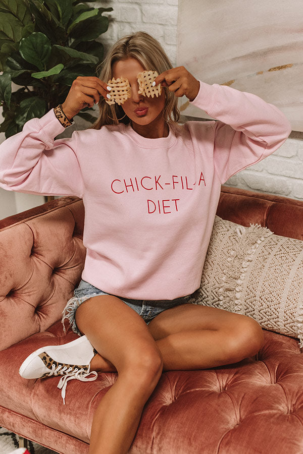Chick-Fil-A Diet Sweatshirt Image - 5