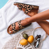 The Aimee Leopard Sandal Image - 1
