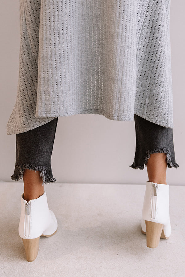 The Poppy Faux Leather Bootie Image - 4