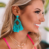 Jetset To Hawaii Earrings In Turquoise Image - 1