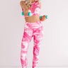 Passion For Fitness High Waist Active Legging In Pink Image - 1