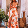 Tropical Escape Ruffle Maxi Image - 1