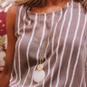It's The Little Things Semi Precious Necklace In Ivory Image - 1