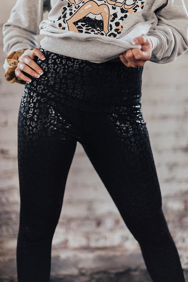 Gym Vibes High Waist Active Legging Image - 4