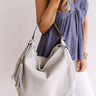 Sweet As Pie Faux Leather Tote in Grey Image - 1