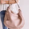 Sweet As Pie Faux Leather Tote in Blush Image - 1