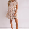 Southern Sunset Babydoll Dress In Cream Image - 1