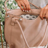 Joy For Days Faux Leather Tote in Blush Image - 1