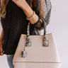 Your Biggest Fan Faux Leather Tote in Birch Image - 1