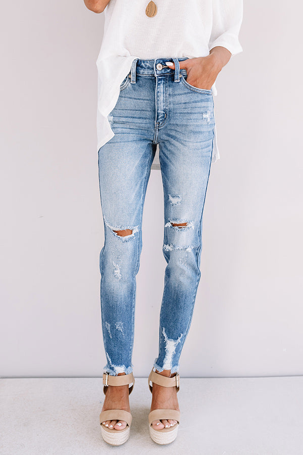 KanCan The Kent High Waist Distressed Skinny Image - 1