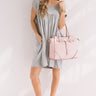 Dunes And Daydreams Babydoll Dress In Grey Image - 1