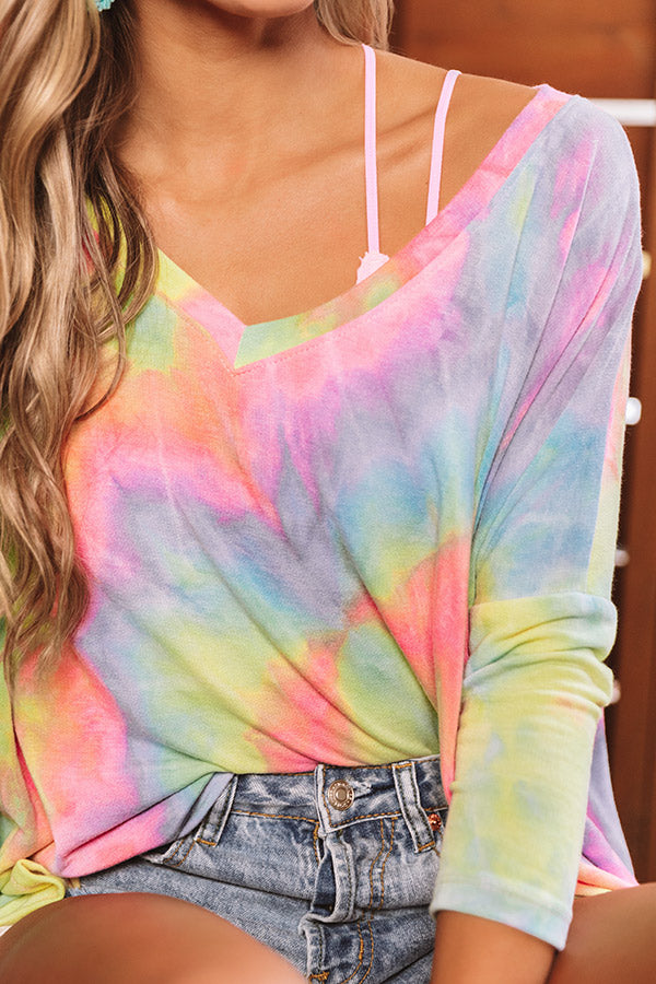 Sunsoaked Memories Tie Dye Sweatshirt Image - 5