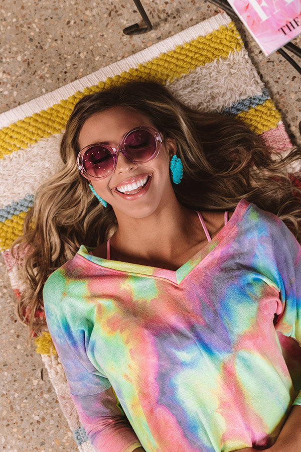 Relaxing Poolside Sunnies in Purple Image - 3