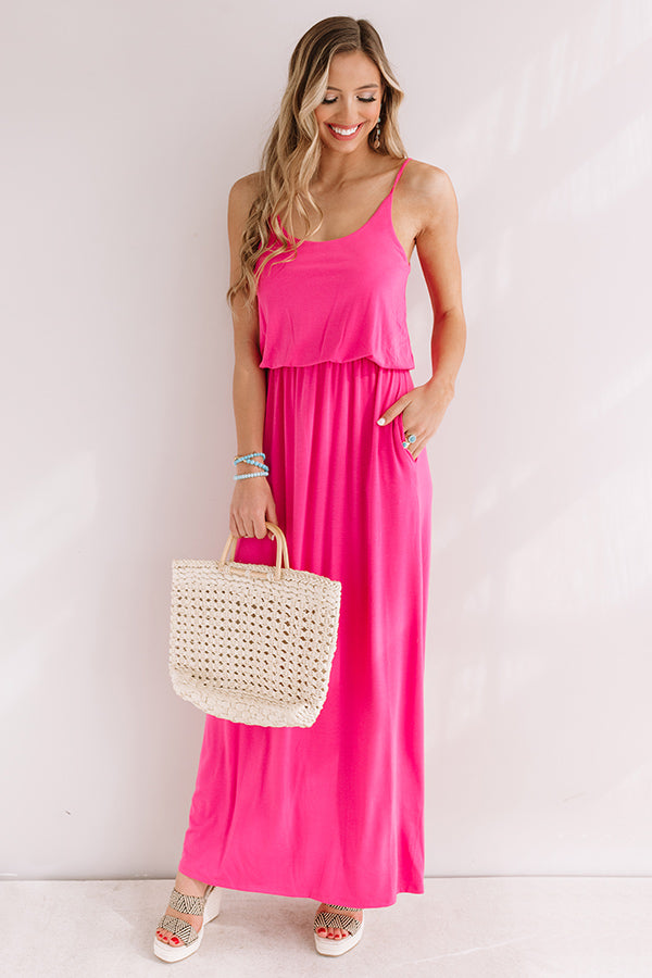 Beachy Babe Maxi In Pink Image - 2