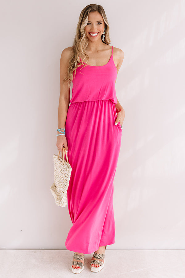 Beachy Babe Maxi In Pink Image - 1