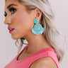 Sunkissed Chic Fan Earrings Image - 1