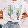 Desert Dreamin' Distressed Tee in Stone Image - 1