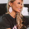 Talk Of The Boardwalk Earrings In Pink Image - 1