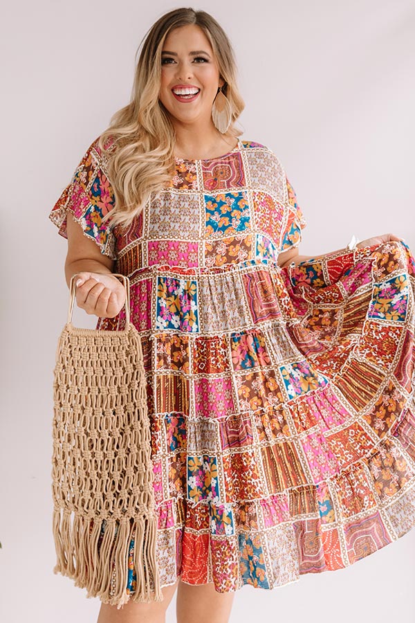 Sunkissed Chic Babydoll Dress Curves Image - 3