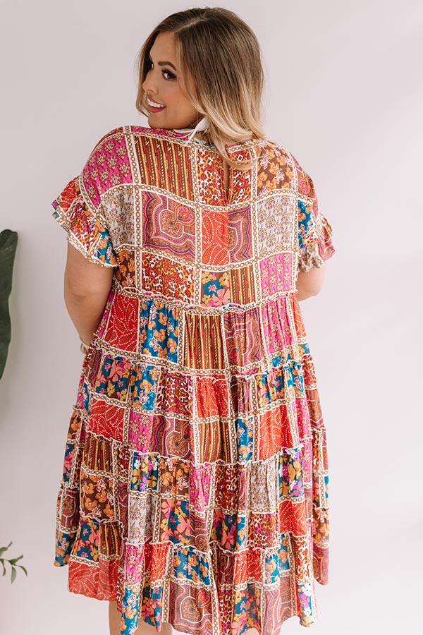 Sunkissed Chic Babydoll Dress Curves Image - 5