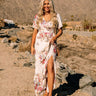 Feeling Decadent Floral Maxi Dress in Ivory Image - 1