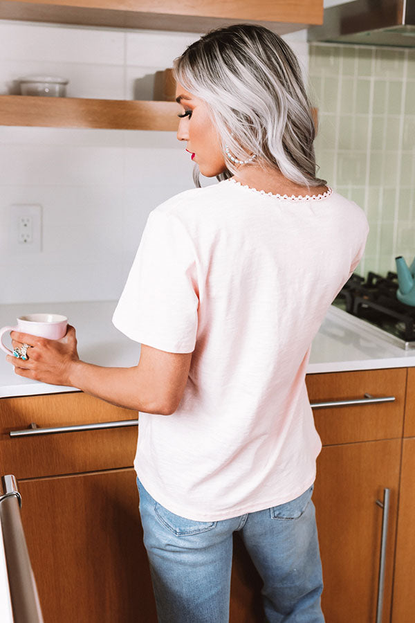 Cabo And Chill Shift Top In Pink Image - 4