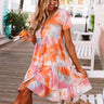 Beach Town Tie Dye Babydoll Dress Image - 1