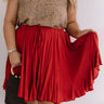 Made To Dance Skirt In Rust Curves Image - 1