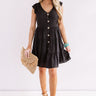 Finding Avalon Babydoll Dress In Black Image - 1