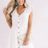 Finding Avalon Babydoll Dress In Ivory Image - 1
