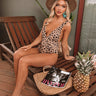 Aloha Honey One Piece Swimsuit in Leopard Print Image - 1