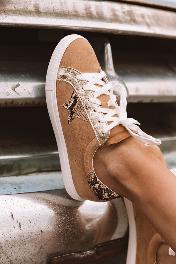 Shine Brighter Sneaker In Iced Mocha Image - 2