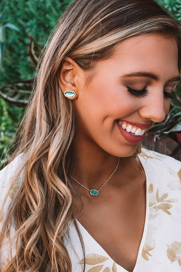 Ellie in Aqua Shimmer