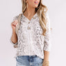 Oh So Sweet Snake Print Shift Top Image - 1