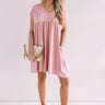 Dunes And Daydreams Babydoll Dress In Blush Image - 1