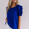 Talkin' About Tulum Shift Top In Royal Blue Image - 1
