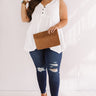 Breezy Nights Shift Tank In Ivory Curves Image - 1