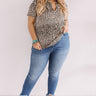 Back In Town Leopard Shift Top Curves Image - 1