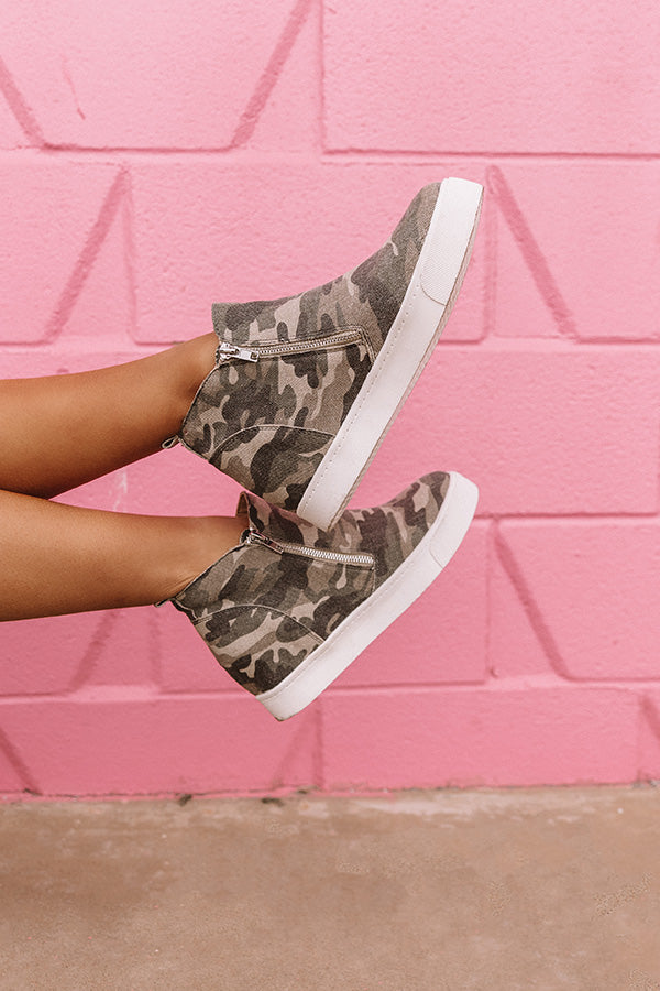 The Lexie Bootie In Camo Image - 1