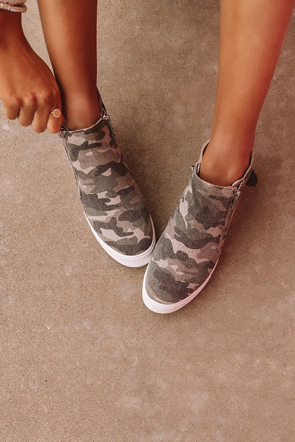 The Lexie Bootie In Camo Image - 3