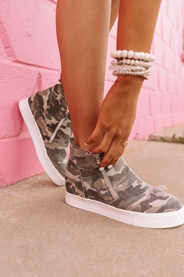 The Lexie Bootie In Camo Image - 4