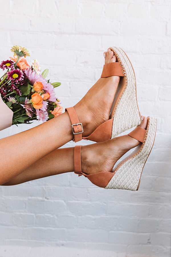 The Alba Wedge In Rust Image - 2