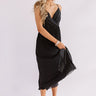 Photo Finish Pleated Midi In Black Image - 1