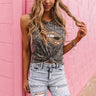 Leopard Lips Shift Tank Image - 1