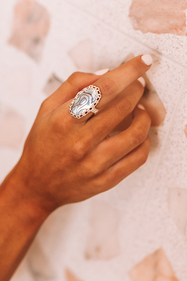 Kendra Scott Macrame Ellen Gold Cocktail Ring Image - 5