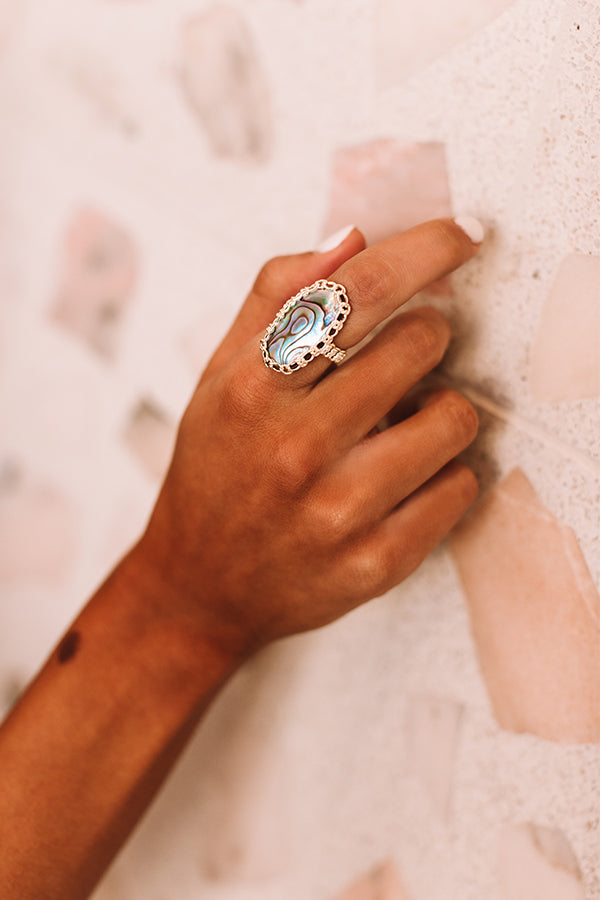 Kendra Scott Macrame Ellen Gold Cocktail Ring Image - 4