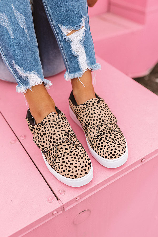 The Penn Platform Sneaker In Cheetah Print Image - 3