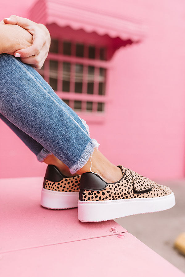 The Penn Platform Sneaker In Cheetah Print Image - 4